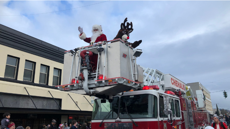 76th Annual Chehalis Santa Parade