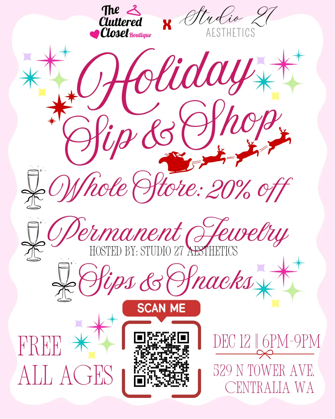Holiday Sip & Shop
