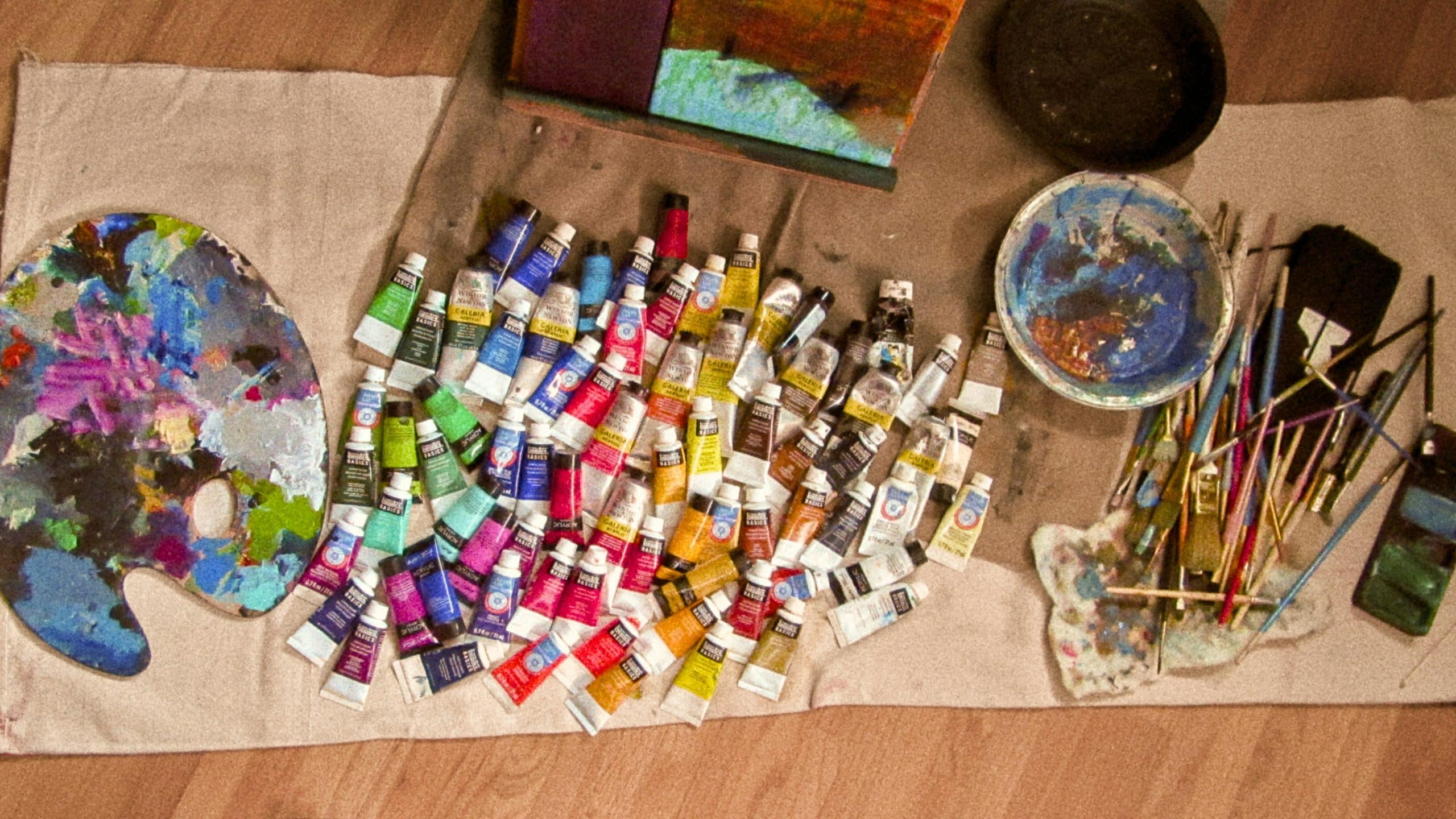 Acrylic & Oil Painting Classes @ Book N Brush