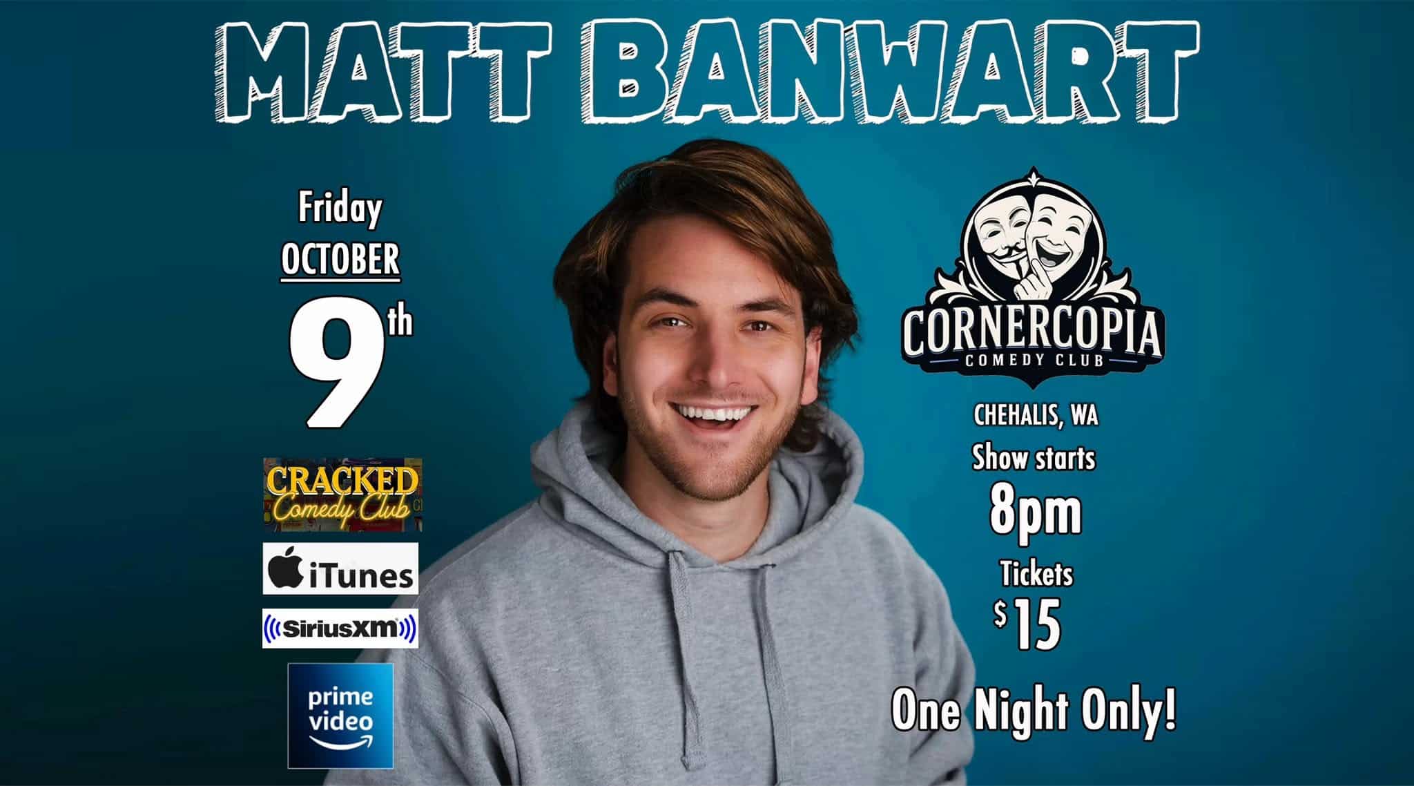 Matt Banwart – Comedian @ Soapbox