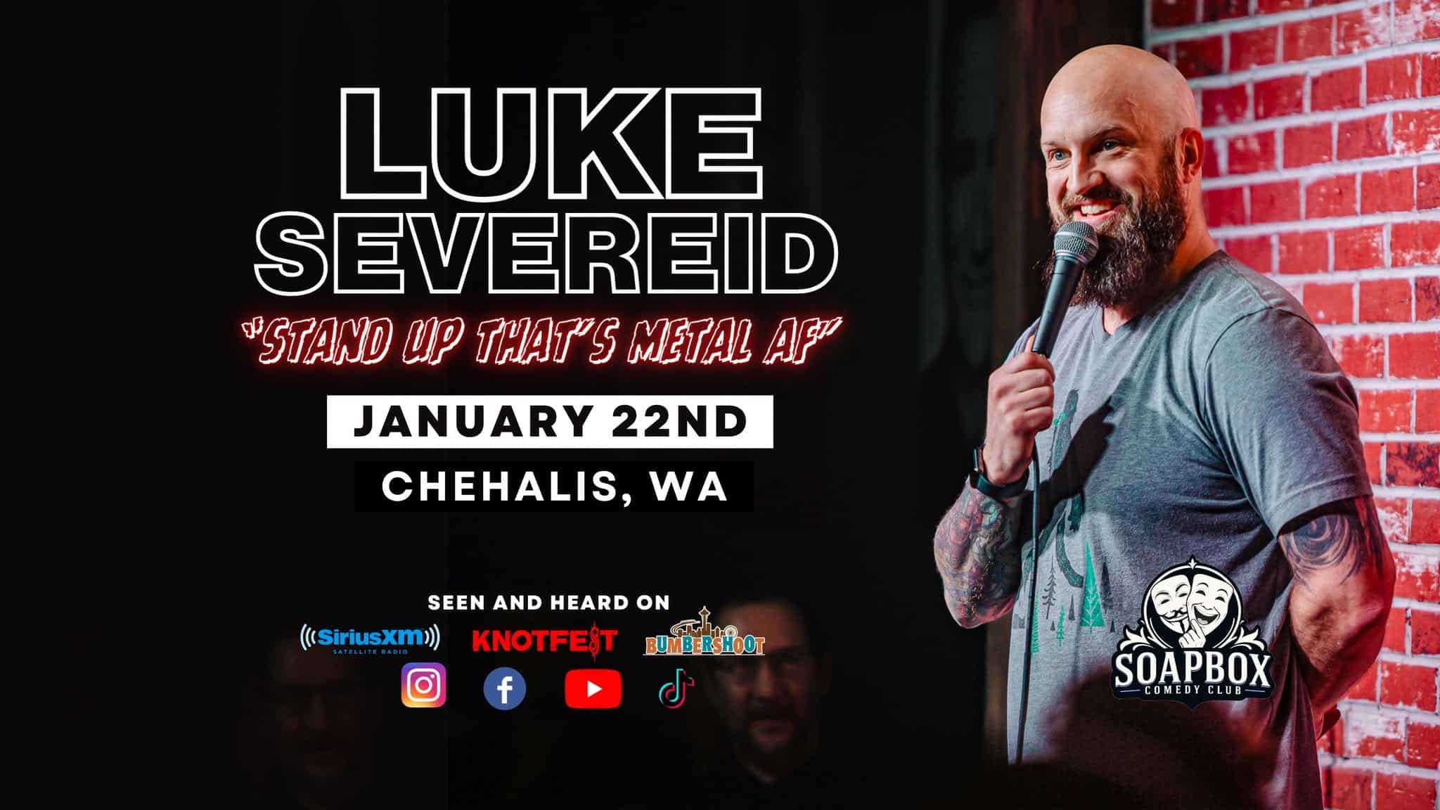 Luke Severeid @ Soapbox Comedy Club
