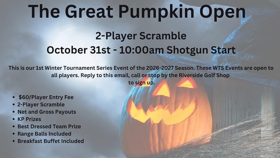 The Great Pumpkin Open @ Riverside Golf Club